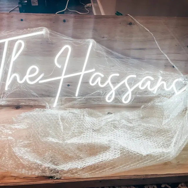 Lauren's neon sign